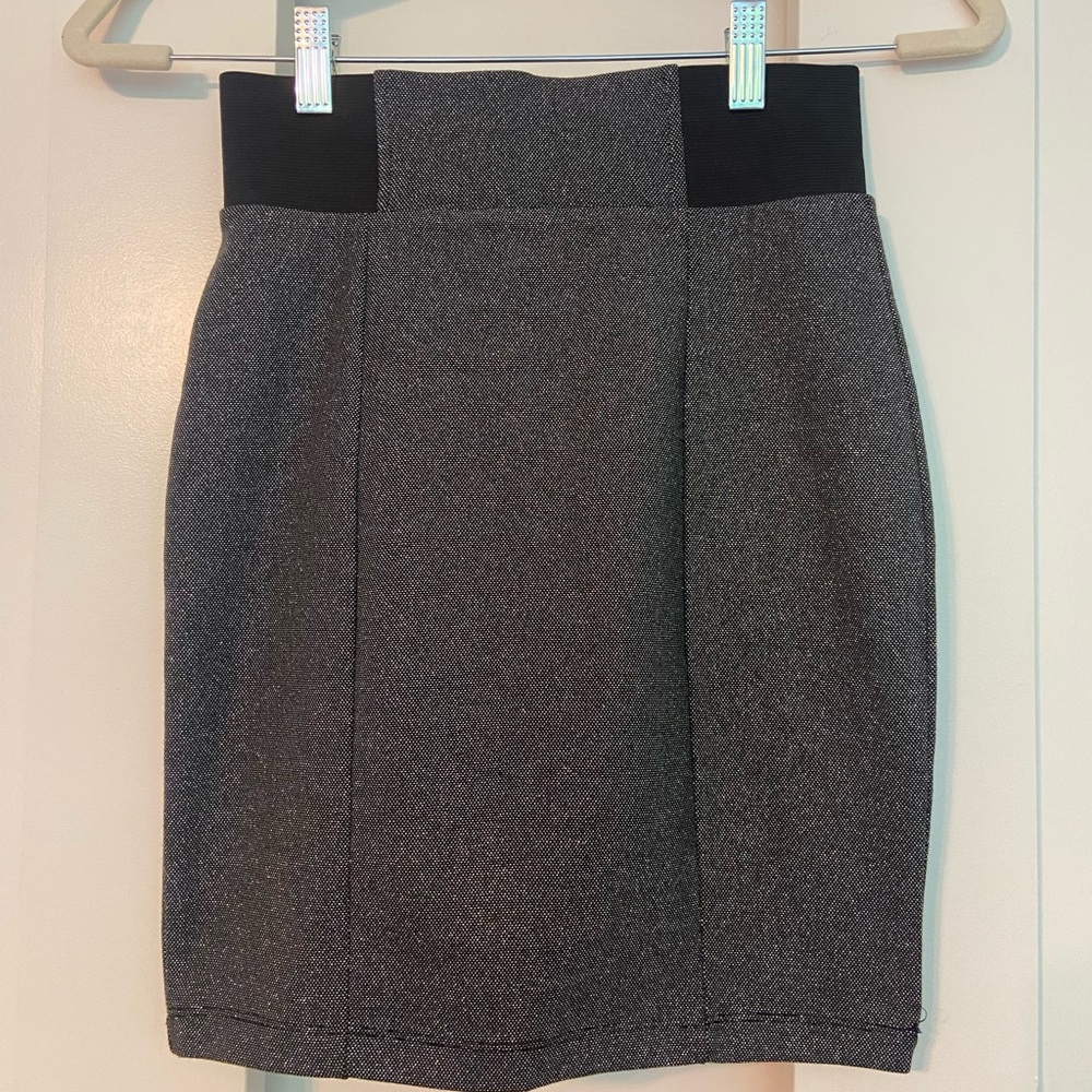 Grey Shimmer Skirt - NWT